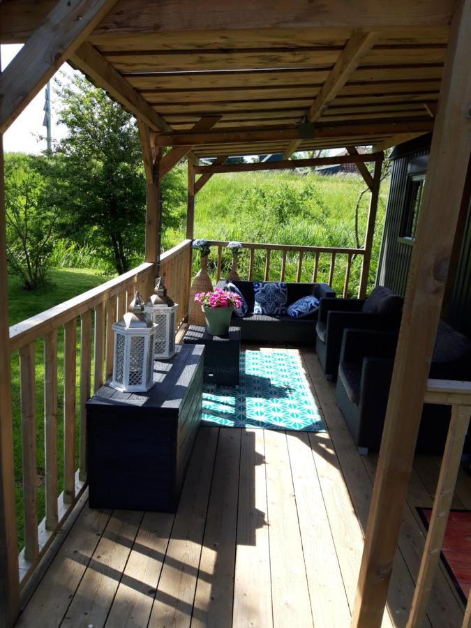Tinyhouse Natuurhuisje Met Veranda Bij De Molen Tussen Alkmaar En Hoorn Oterleek Exterior foto